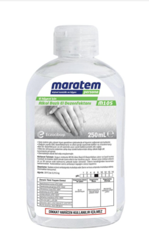 Maratem M105 El ve Cilt Dezenfektanı 250 ML
