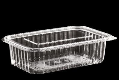 Sızdırmaz Plastik Kap Düz Kapaklı 750 Gr * 600'lü (Eltron)