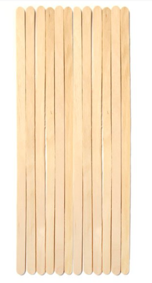 Bambu Ahşap Karıştırıcı 10 Cm (24 Paket)